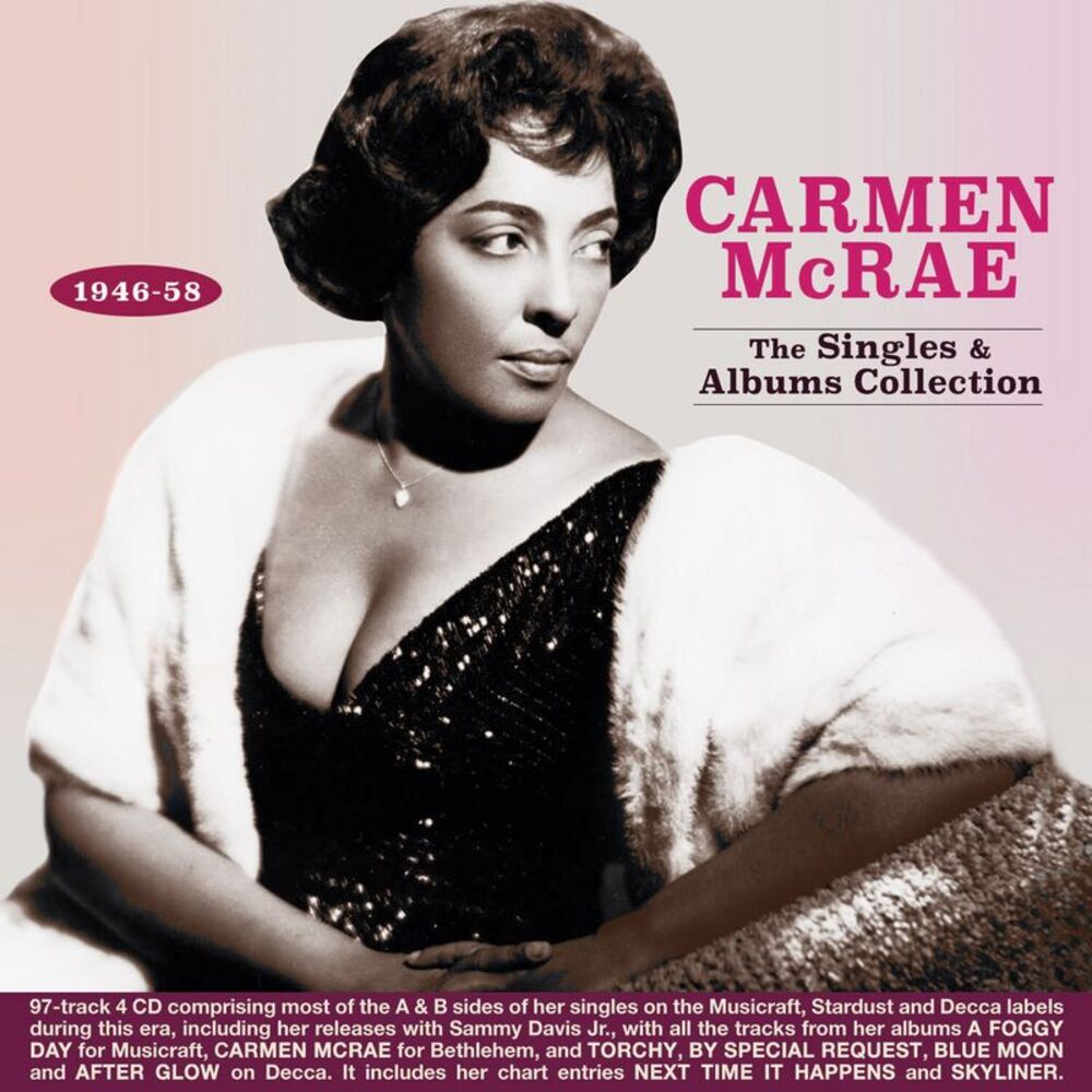 Carmen McRae - Singles & Albums Collection 1946-58  CD